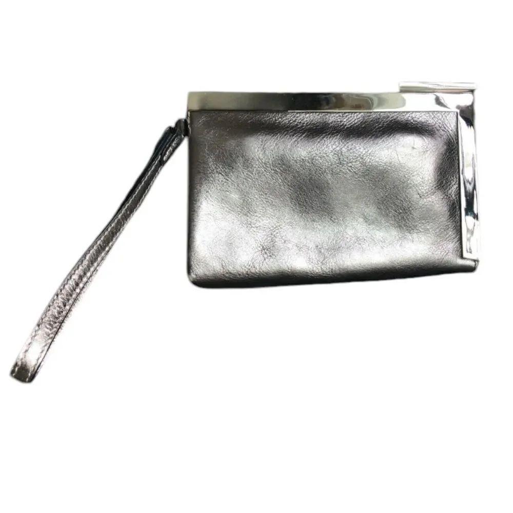 Calvin Klein silver Clutch Bag